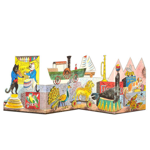 Cats to Dogs 3D folding card