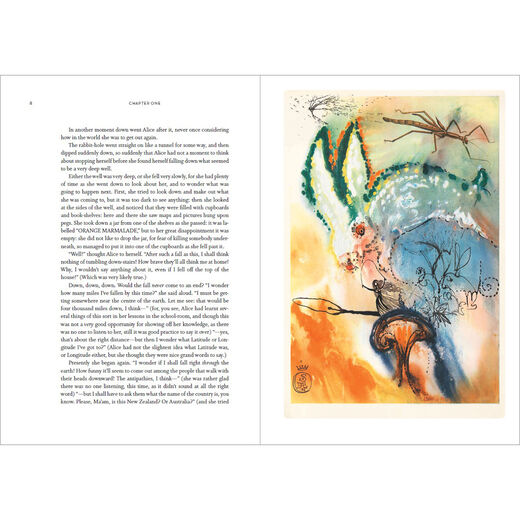 Alice&rsquo;s Adventures in Wonderland, illustrated by Salvador Dali
