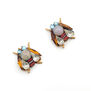 Stud bee earrings by Annie Sherburne - assorted