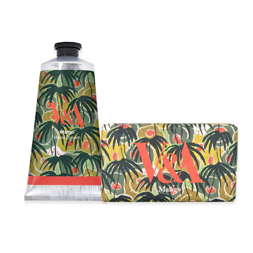 V&A mango hand cream & soap duo
