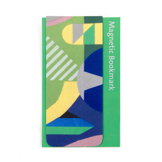 Magnetic art deco bookmark