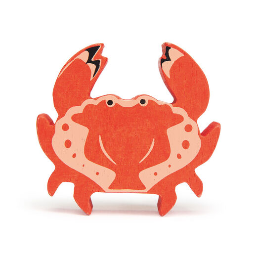 Wooden crab toy