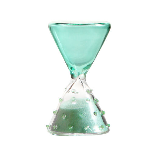 Green hourglass