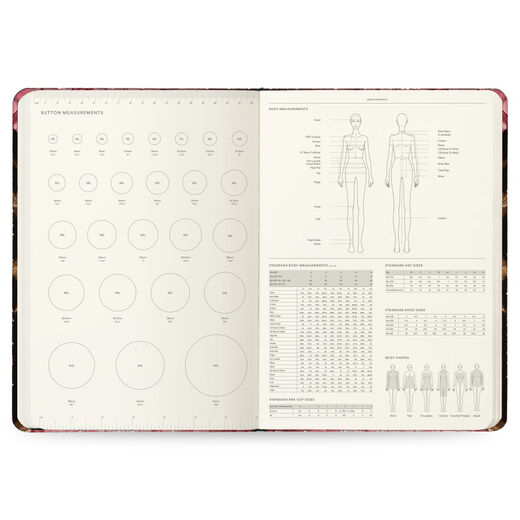 Schiaparelli: Fashion Becomes Art A4 fashionary sketchbook