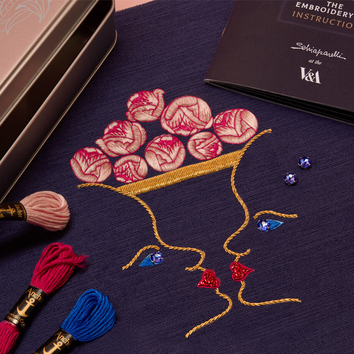 Unlogical PoemNathalie Lete刺繍ジャケット vivid notes