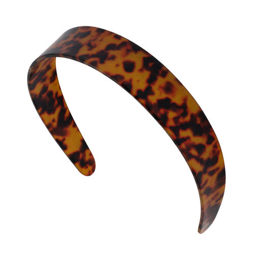 Tortoise resin headband
