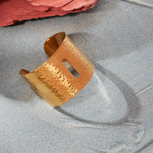 Rectangle section cuff by Adele Dejak