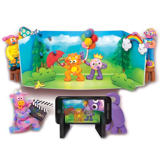 Plasticine movie maker studio kit