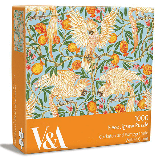 Walter Crane Cockatoo and Pomegranate jigsaw