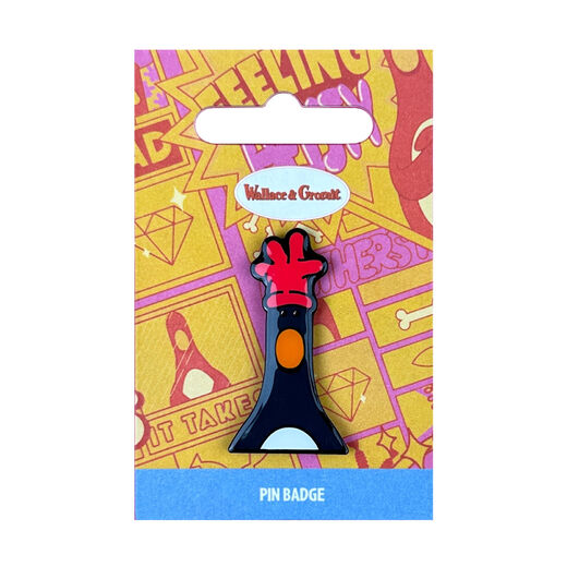 Feathers McGraw pin badge