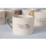 Edward Lear alphabet mug - W