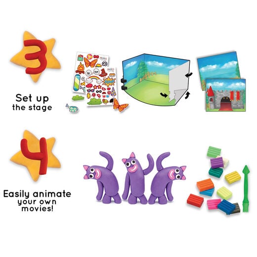 Plasticine movie maker studio kit