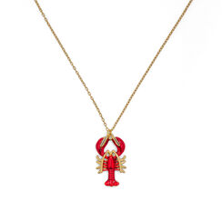 Lobster pendant necklace