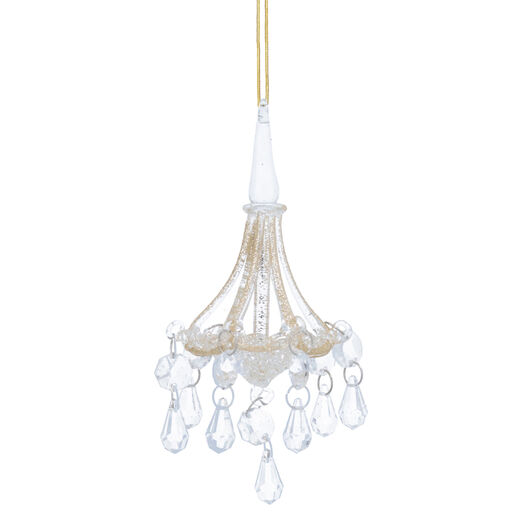 glass hanging decoration of chandelier 