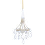 glass hanging decoration of chandelier 