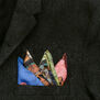 Dusk of Cat Town pocket square by Pig Chicken Cow