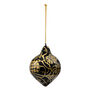 Gold leaves lantern bauble