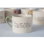 Edward Lear alphabet mug - I
