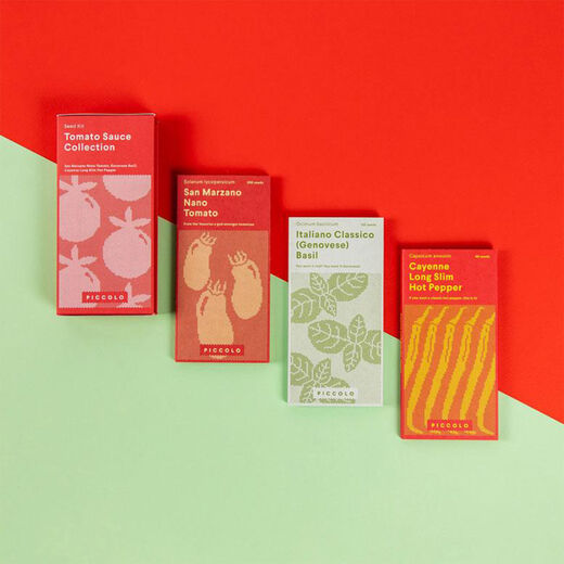 Tomato sauce seed collection