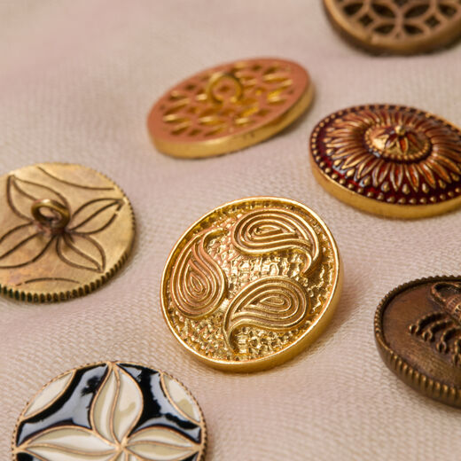 Surreal motifs coat button set | V&A Shop