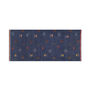 Navy night garden scarf