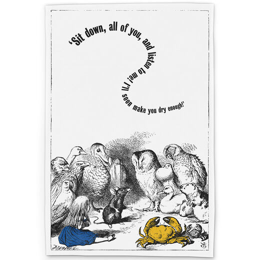Alice tea towel