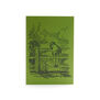 Green Winnie-the-Pooh notebook
