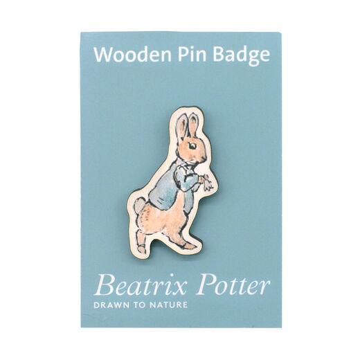 Beatrix Potter Peter Rabbit pin badge