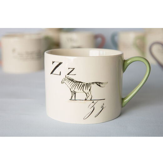 Edward Lear alphabet mug - Z