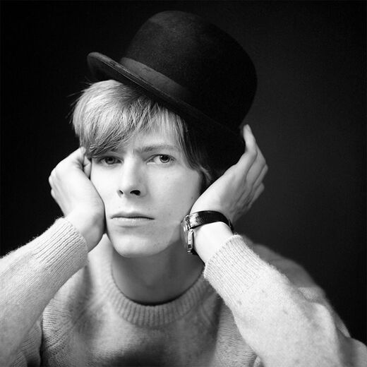 David Bowie 1967 by Gerald Fearnley - digitally signed