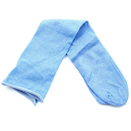 Mary Quant blue lurex socks