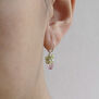 Grape cluster earrings by Mounir