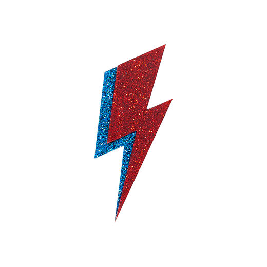 David Bowie bolt brooch by Tatty Devine