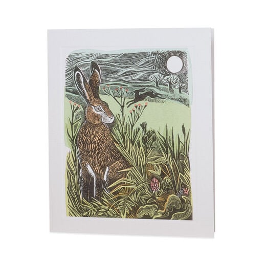 Hidden Hares greeting card