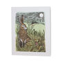 Hidden Hares greeting card