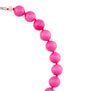 Candy pink beaded necklace