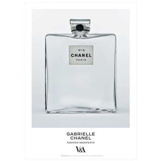 Chanel Poster, CHANEL N°5 Vintage Bottle A1, Exhibition Collectables