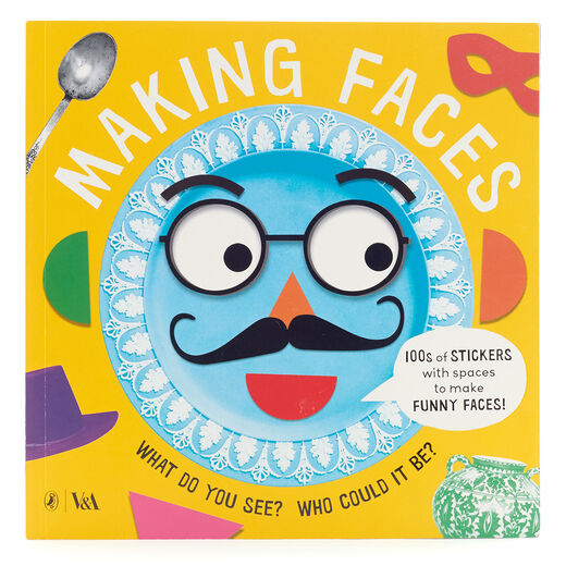 Making faces activity book