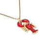 Lobster pendant necklace
