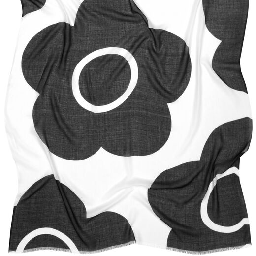 Mary Quant modal rectangle scarf