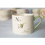 Edward Lear alphabet mug - N