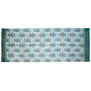 Blue duck egg patterned scarf