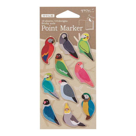 Birds sticky notes