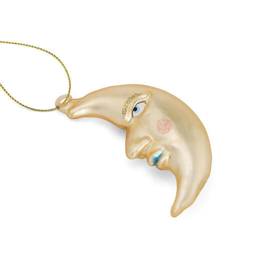 Gold moon decoration