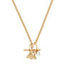 English rose toggle necklace by Fable England