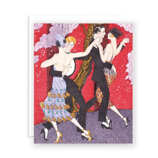Les fureurs du tango greeting card