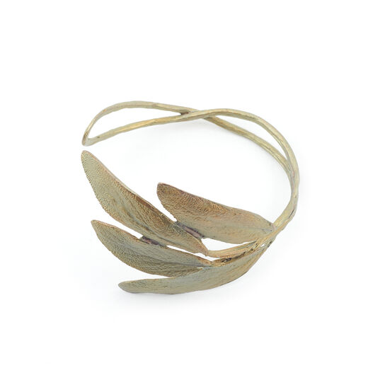Sage leaf bracelet by Michael Michaud