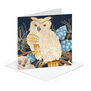 Owl foiled greeting card