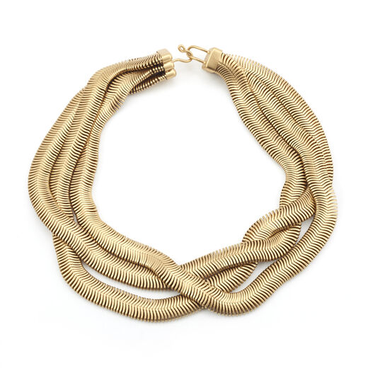 Multi fern chain necklace by Sarah Cavender