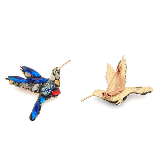Hummingbird brooch by Annie Sherburne - assorted